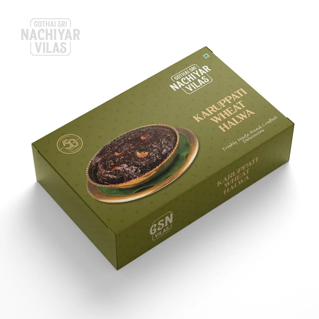 Karuppatti Wheat Halwa (Palm Jaggery)